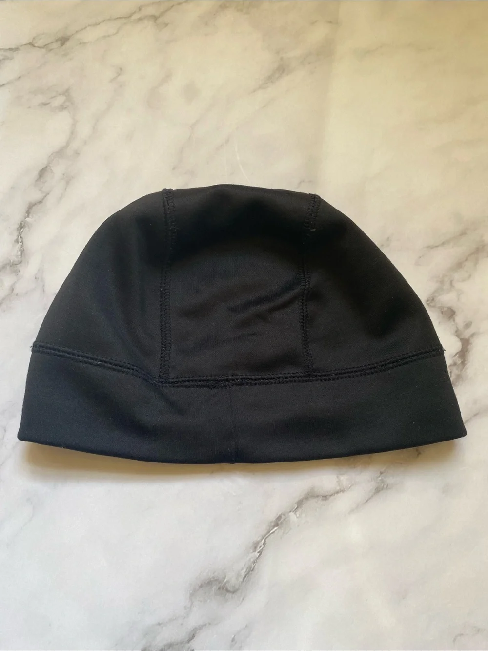REI kids Black Stretch Performance Beanie